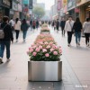 蚌埠不锈钢街道花箱_蚌埠不锈钢花箱__蚌埠新跃胜金属制品