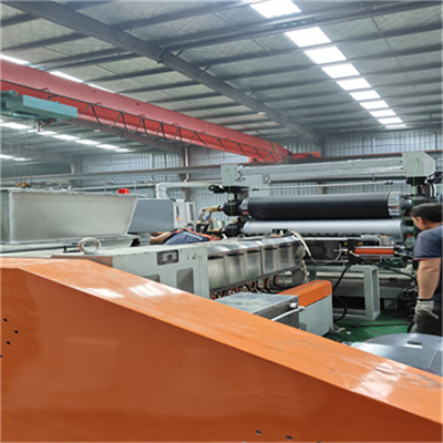 150单螺杆内饰隔音毡生产线照片14