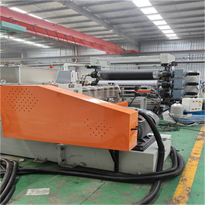 150单螺杆内饰隔音毡生产线照片17