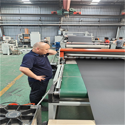 150单螺杆内饰隔音毡生产线照片21